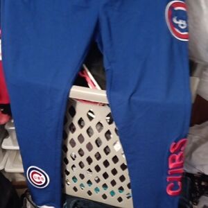 New Era Blue Cubs Joggers